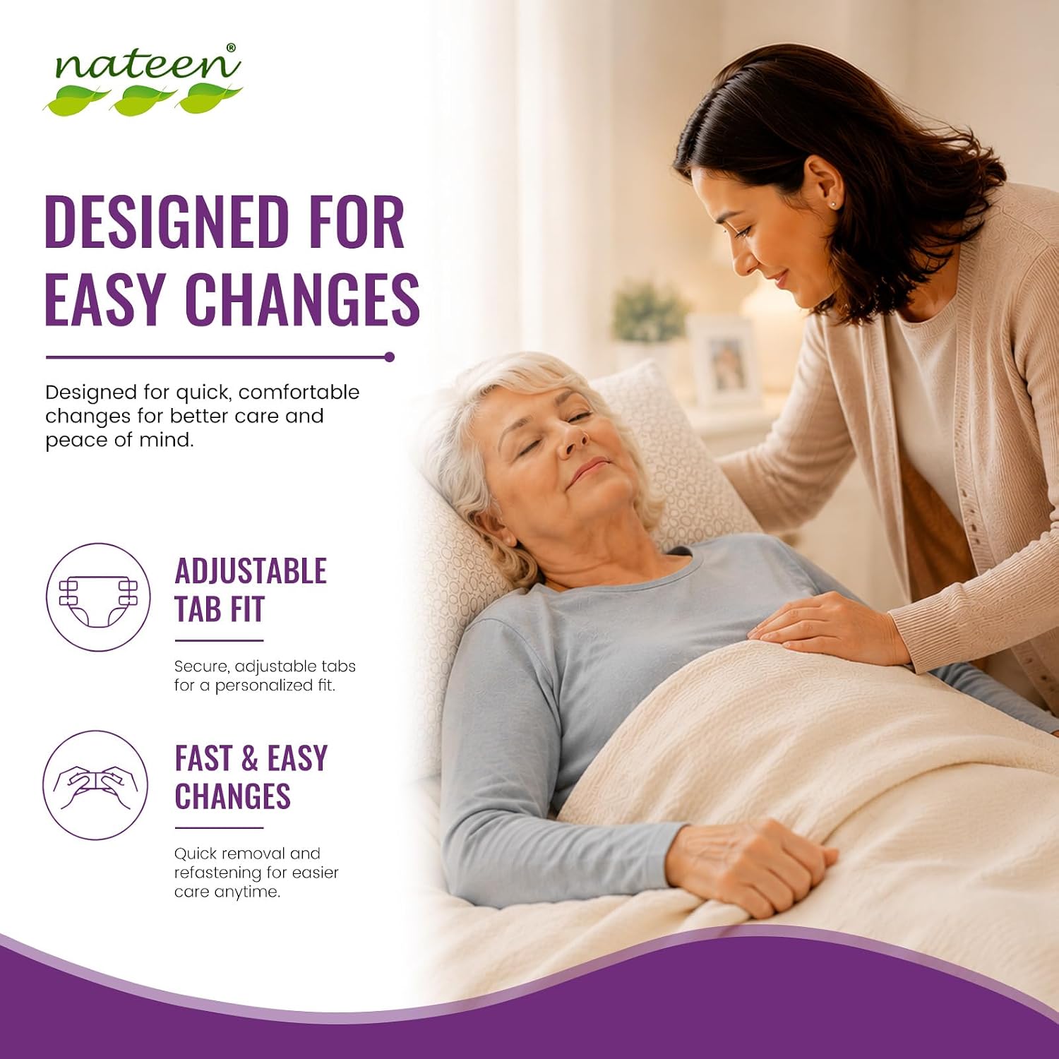 Designed for easy changes